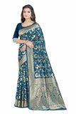 Sugathari Womens Banarasi Saree Pure Kanjivaram Silk Saree Soft new ladies 2023 Design Wear Pattu Sarees Latest Party Sari colle