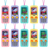 Gejoy 10 Pieces Handheld Water Ring Games Kids Party Favors Cellphone Water Ring Toss Game Goodie Bags Stuffers Party Favors for