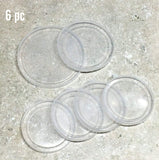 ALAZCO 6pc BPA-Free Can Covers - Large Medium & Small Plastic Tight Seal Lids For Canned Goods or Pet Dog Cat Food Saver Reusabl