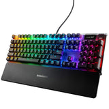 SteelSeries Apex 7 Mechanical Gaming Keyboard - OLED Smart Display - USB Passthrough and Media Controls - Tactile and Clicky - R