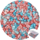 456 PCs Natural Chip Stone Beads, 5-8mm Irregular Multicolor Gemstones Loose Crystal Healing Morganite Rocks with Hole for Jewel