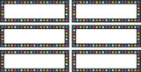 Teacher Created Resources Chalkboard Brights Labels Magnetic Accents (TCR77299)