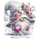 Diamond Painting Kits for Adults Beginners, 5D Full Drill Dwarf Love Crystal Art Desktop Ornament, DIY Single Sided Home Office 