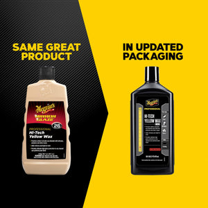 Meguiar  S M2616 Mirror Glaze Hi-Tech Yellow Wax, 16 Fluid Ounces, 1 Pack