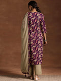 Libas Women Cotton Floral Kurta Sets (27810Hm, Multicolour, Medium