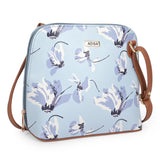 Adisa Women Girls Floral Print Faux Leather Sling Bag Cross Body (Sl6003-Sky),Sky Blue,,B09XYRZM87
