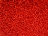 Seed Beads Size:11/0 50 gr / 1.76 oz (Trasluscent Red Matte)