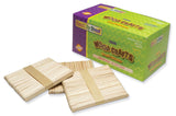 Creativity Street Premium Wood Craft Sticks, Natural, Pack of 1000, 41/2 X 3/8 X 1/2 in