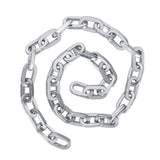 OKG Heavy Duty Security Chain, 3.9ft x 5/16 Thick Outdoor Gate Chain, Cut Proof Chain Made of Hardened Alloy Steel Chain, Ideal 