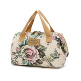 Smrcom Makeup Bag Cosmetic Bag For Women Girl Travel Makeup Bag Toilet Bag Zipper Organizer Bag Waterproof (Beige 3)