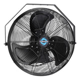 Tornado 18 Inch Outdoor IPX4 Water-Resistant Wall Mounted Fan, 3 Speed High Velocity Metal Industrial Wall Fan For Commercial, R