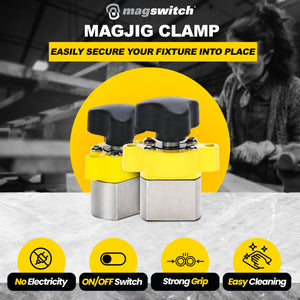 Magswitch MagJig 150 Magnetic Woodworking and Welding Base Clamp Holder for Wood Working Supplies, Accessories, Tools and Equipm