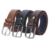Kastner Men Formal Pu Belt Pack Of 3