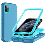 Ylzhe for 11 Pro Max Case, 3 in 1 Shockproof TPU Hard PC Bumper Drop-Proof iPhone 11 Pro Max Phone Case, Heavy Duty Shockproof P