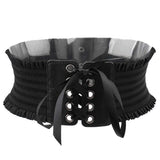 Redhorns Elastic Fabric Waist Belt For Women Dresses Elegant Corset Design Stretchy Ladies Belt For Saree Girls Jeans Free Siz