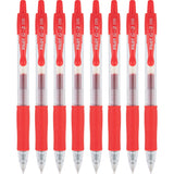 Pilot, G2 Premium Gel Roller Pens, Extra Fine Point 0.5 mm, Pack of 8, Red
