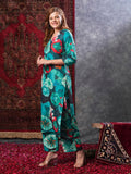 Gosriki Women'S Cotton Blend Straight Printed Kurta With Palazzo (Reena Green-Gs_Xxl_Green_Xx-Large),Green,2,B0D9WDZJB2