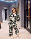 Gosriki Women'S Cotton Blend Mid Thigh Printed Co-Ord Set (J111 Black Co-Ord-Nv-Gs_S_Black_Small),Black,,B0D2P9C3W5