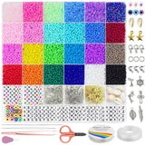 Gkdared Clay Beads For Bracelet Making Kit, Pink Color Flat Polymer Beads Set With Letter Bead, Heart Smile Face Gold Bead, Char