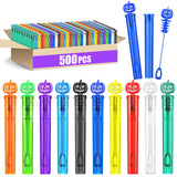 AuroTops 500 PCS Halloween Mini Bubble Wands,Halloween-Themed Bubbles Bulk for Trick or Treat Toys for Kids Gifts Halloween Part