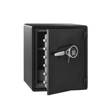 Amazon Basics Fireproof Safe and Waterproof Safe Box with Digital Electronic Lock, for Home Use, 2.13 Cubic Feet, 24Hx20.87Wx19D