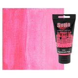 Soho Urban Artist Heavy Body Acrylic Paint - 75 ml Tube - Fluorescent Pink - Thick, Rich Color, Excellent Coverage, Professional
