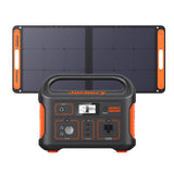 Jackery Solar Generator Explorer 500, 518Wh Portable Power Station Mobile Lithium Battery Pack with 1xSolarSaga 100 for RV Road 
