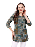 SMOWKLY Ethnic Kurta || Printed Cotton Kurta || Womens Casual wear || Colorful Traditional top || Comfortable Womens Fashion || 