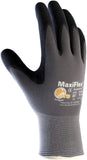 MaxiFlex Endurance 34-844/XL Seamless Knit Nylon Glove with Nitrile Coated Micro-Foam Grip on Palm and Fingers, Micro Dot Palm (