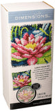 Dimensions Arts and Crafts Dragonfly and Lily Pad Latch Hook Kit, 12L x 12H