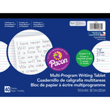 PACON Multiprogram Handwriting Tablet, DNealian Grade 1 / ZanerBloser Grade 2