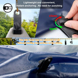 10pcs Tarp Clips, Tarp Clamps, Tarp Clips Thumb, Tarp Clips Heavy Duty Lock Grip, Plastic Tent Clips Clamps, Poly Tarpaulin Clip