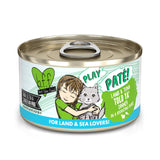 Weruva B.F.F. Play - Best Feline Friend Pat  Lovers, Aw Yeah!, Lamb & Tuna Told Ya' with Lamb & Tuna, 2.8oz Can (Pack of 12)