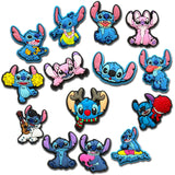 Cartoon DIY Silicone Focal Beads for Pen Making, Cartoon Bead Pen Charms, Keychain Jewelry Craft Kit for Teen Adults (14Pcs Blue