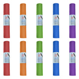 Hello Fit 10-Pack Yoga Mat, 68 x 24 Non Slip Exercise Mat, 4mm Thick Gym Mat for Fitness and Stretching, Bulk Non Toxic Yoga