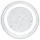 12.5 Microwave Glass Turntable Tray Glass Plate by Beaquicy - Replacement for GE Kenmore Samsung Hotpoint Microwave - 12 1/2