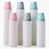 LITOPAK 600 Pack 3oz Disposable Bathroom Cups, Colorful Disposable Mouthwash Cups, Small Disposable Cups, Mini Paper Cups for Pa