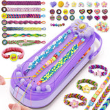 Friendship Bracelet Making Kit for Girls - DIY Bracelets Maker Art and Craft Kits for Kids - Jewelry String braiding Set Toys fo