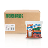 Alliance Rubber 08997 SuperSize Bands, Assorted Large Heavy Duty Latex Rubber Bands - 24 Count(Pack of 1), includes 8 bands of e