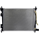 SCITOO 13253 Radiator Fit 2012-2017 for Hyundai for Accent 1.6L 2012-2017 for Kia for Rio 1.6L