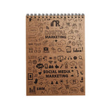 inr Artist Sketch Book WIRO Theme SMDM A4 Size (29.7 cm x 21 cm) 140 GSM (30 Sheets / 60 Pages) Handmade Drawing Pad Lands
