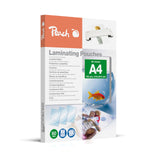 Peach Laminating Pouches A4, 80 mic, Glossy, PP580-02, Set of 100