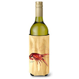 Crawfish Sandy Beach Wine Bottle Beverage Insulator Beverage Insulator Hugger
