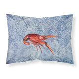 Caroline'S Treasures 8231Pillowcase Crawfish Moisture Wicking Fabric Standard Pillowcase, Large, Multicolor
