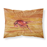 Caroline'S Treasures 8232Pillowcase Crawfish Moisture Wicking Fabric Standard Pillowcase, Large, Multicolor