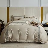 CasaFoyer 120TC Cotton Four Piece Luxury Pure Cotton Bedding set