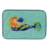 Caroline'S Treasures Mermaid Dish Drying Mat, 14 X 21, Multicolor