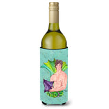 Black Headed Merman Wine Bottle Beverage Insulator Beverage Insulator Hugger
