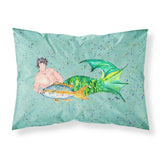 Caroline'S Treasures 8345Pillowcase Merman Moisture Wicking Fabric Standard Pillowcase, Large, Multicolor