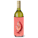 Fish Strawberry Snapper Wine Bottle Beverage Insulator Beverage Insulator Hugger